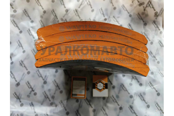 Накладка тормозная задняя (8 отверстий) X3000 WAYTEKO PREMIUM