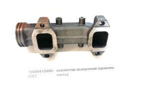 Коллектор выпускной CA6DL2 Евро2,3 (задняя часть)