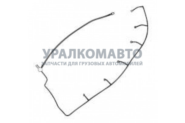 Трубка обратки топливная WP10 SHAANXI 612600080819/612600080616