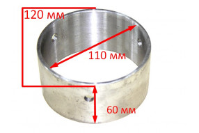 Втулка балансира  D=120 d=110 H=60 NS-07