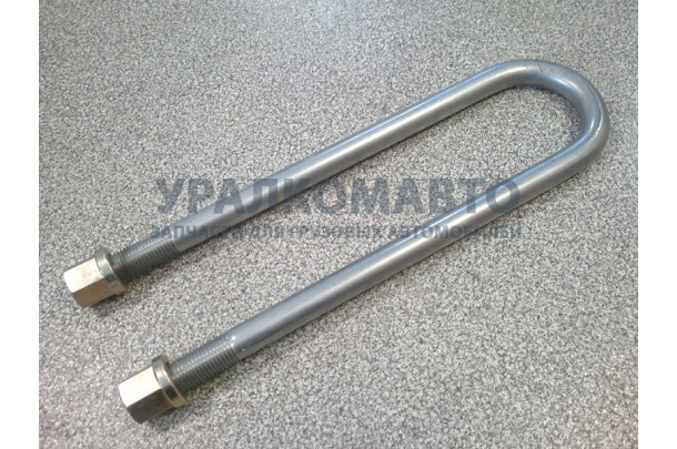 стремянка задней рессоры L=500 D=27 круглая с гайками HOWO AZ9725520055