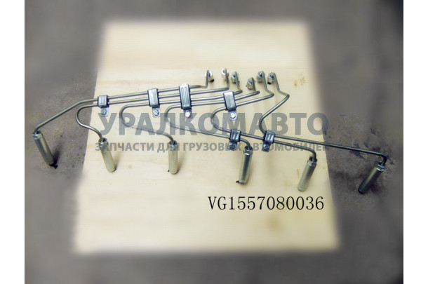 трубки топливные ТНВД Евро3 (комплект 6 шт.) EGR HOWO VG1557080036