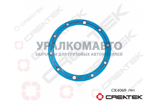 Прокладка крышки бортового редуктора MCP16ZG,MCP23ZG,MVP09,T5G CREATEK