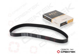 Ремень вентилятора 8PK1080 HW76 Евро5 CREATEK