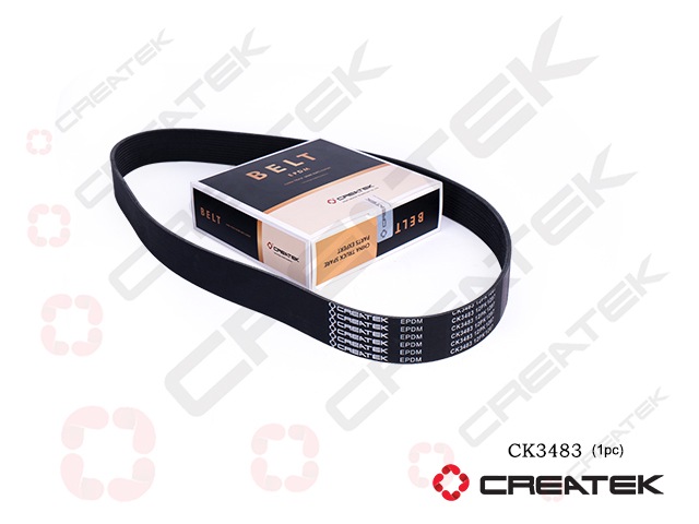 Ремень вентилятора 12PK1287 Евро5 WP12, WP13 X3000 CREATEK